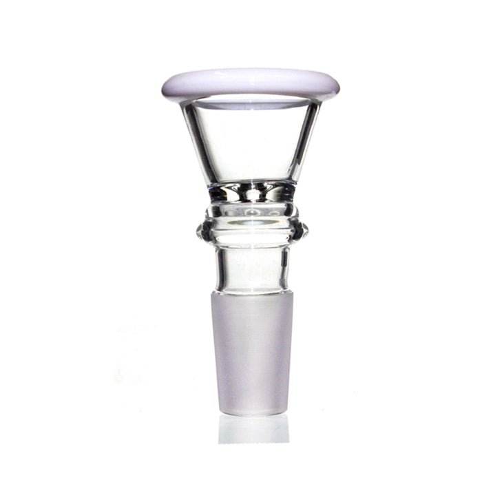 Agung Medium Glass Cone Piece 14mm White