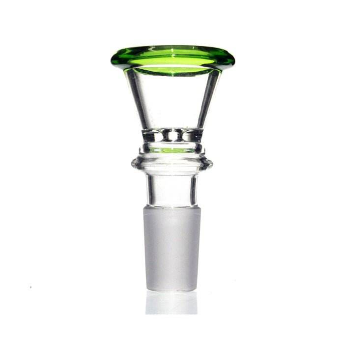Agung Medium Glass Cone Piece 14mm Green