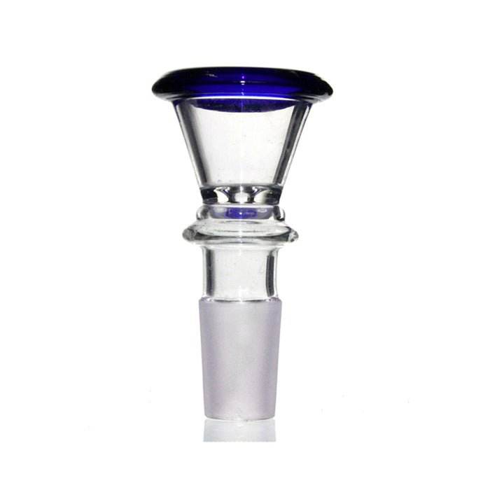 Agung Medium Glass Cone Piece 14mm Blue