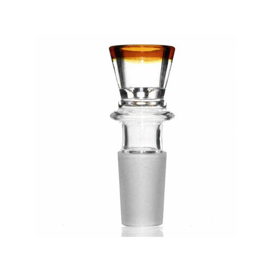 Agung Mini Glass Cone Piece 14mm Amber