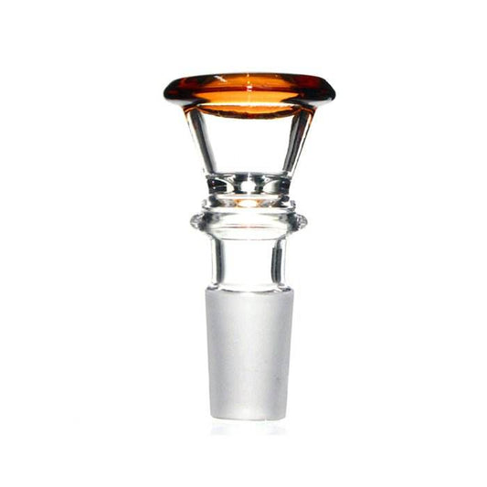 Agung Small Glass Cone Piece 14mm Amber