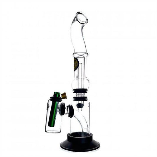 Agung Tar Catcher Double Chamber Glass Bong 30cm