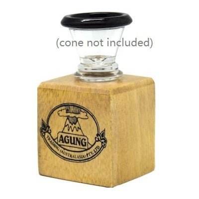 Agung Wooden Cone Piece Holder