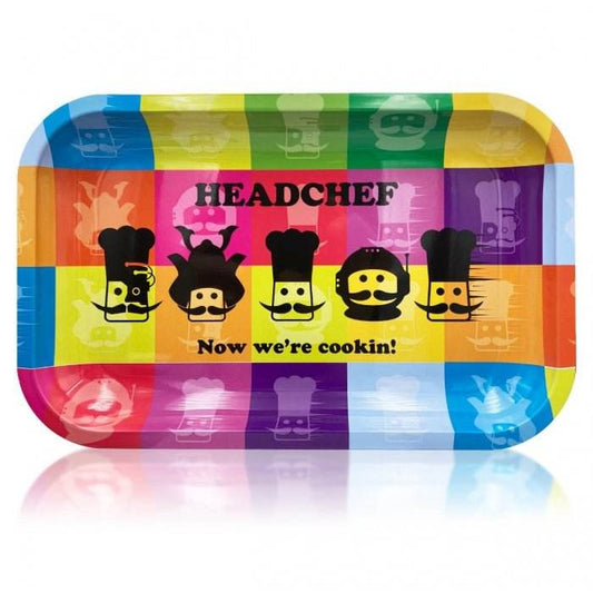 Headchef Metal Rolling Tray 18cm