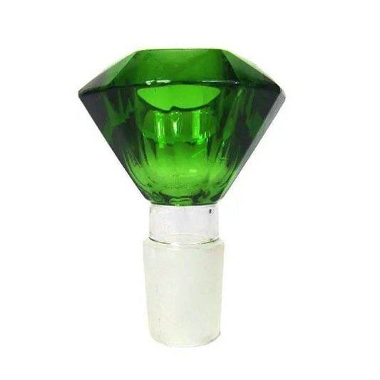 OZS Diamond Glass Cone Piece 18mm