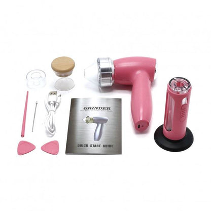 Electric Grinder Kit with Accessories Black