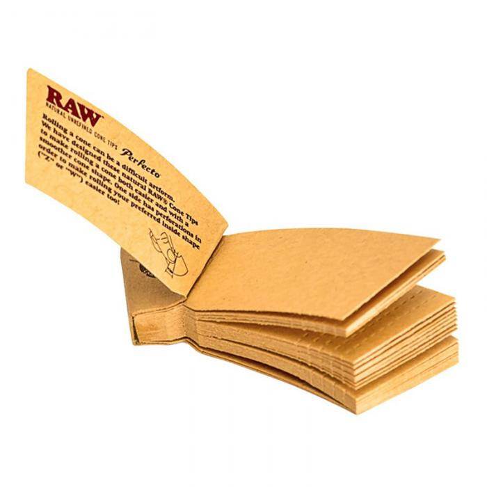 Raw Filter Cone Tips Perfecto 32 Per Booklet
