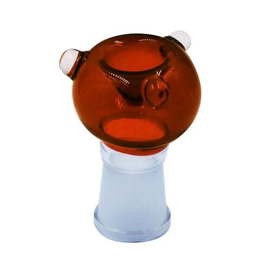 Stone Age Amber Slip Over Glass Cone Piece 14mm