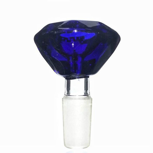 Stone Age Blue Diamond Glass Cone Piece 14mm