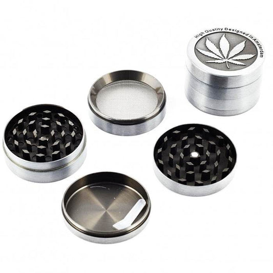 Amsterdam Zinc Alloy 4 Layers Grinder 52mm