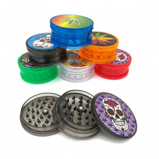 Acrylic Plastic 3 Layer Grinder 60mm