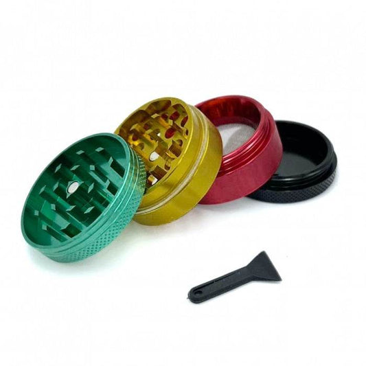 Four Colour Aluminium 4 Layer Grinder 40mm